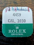 Rolex-plate For Balance Stop Spring-factory Sealed-cal 2030 Part 4459. Fixed Price $150.00.