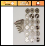18 Dental Diamond Polishing Wheel Discs + 10 Hp Shank Mandrel 2.35MM Cutter Tool. Fixed Price $59.99.