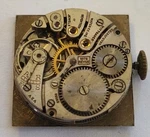 Vintage Wittnauer 10TS Sweep Second Hand Wristwatch Movement 17J Running. Fixed Price $69.00.