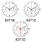 Genuine Isa 8371 (6371) Hands Chronograph Watch Movement. Fixed Price $75.00.