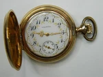 Fine 1903 Elgin 0S 20YR 10K Gold Filled Ornate Dial Hc Pocket Watch -runs Repair. Fixed Price $195.00.