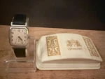 Vintage Hamilton Raymon 747 17J Stainless Steel + Original Boxes Art Deco Watch. Fixed Price $260.00.