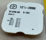 Eta 2890 255/1 967 Hour Wheel. New Old Stock. Ht. 1.04.. Fixed Price $15.99.