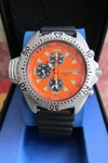 Rare Citizen Promaster 3745-E70031 Chronograph Diver Watch Orange Dial. Fixed Price $1200.00.
