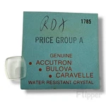 Caravelle 1020.60 Watch Crystal 1785F Fancy 12.5 X 11.0MM Case# 3828, 3829 Nos. Fixed Price $17.99.