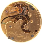 1898 Elgin Pocket Watch Movement 7427304 Grade: 109 0S 7J (lb). Fixed Price $24.95.