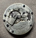 1890 Hampden John Dueber 18S 17J Adjusted Rr Grade Pocket Watch Movement & Dial. Fixed Price $59.00.