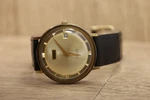 Vulcain Centenary 34MM Gold Plated Silver Date Dial Swiss Automatic Men Watch. Fixed Price $200.00.