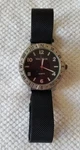 Men's Waltham Pewter Watch Black Dial Adj. Mesh Band 8.5" Max Size New Battery. Fixed Price $24.99.