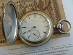 Civil War Waltham (year 1863), Rare, Pocketwatch, (16S,) 15J. Fixed Price $1526.42.