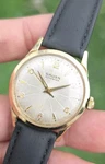 Vintage 1950 Gruen Sunburst Dial Automatic 550SS Men's 33MM 17J Swiss Watch. Fixed Price $325.00.