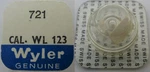 Wyler Wl 123 As 1677 Complete Balance Wheel #721 .... Fixed Price $15.00.