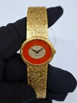 Piaget 9801A36 Yellow Gold With Stone & Diamond Dial Vintage Preowned. B15344. Fixed Price $15600.00.