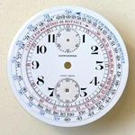 Longines Cal. 19.73N Chronograph Pocket Watch Enamel Dial Nos N1. Fixed Price $250.00.