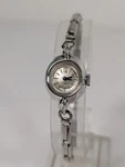 Ramona Deluxe Swiss Ladies Watch Vtg 17 Jewels Silver Tone Manual Wind Running. Fixed Price $50.99.