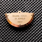 Bulova 10BZAC 30 Jewel Oscillating Weight Watch Movement Part. Fixed Price $15.95.