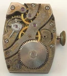 Bulova 13AF Partial Mechanical Watch Movement - Parts / Repair. Fixed Price $40.00.
