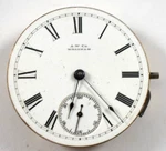 Vintage Waltham Hillside 14S 7J Hunting Pocket Watch Movement Lot.qk. Fixed Price $26.99.