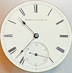 * 1875 10S Waltham Wm Ellery 1874 7J Kw Ks Adaptable Watch Movement N93. Fixed Price $39.99.