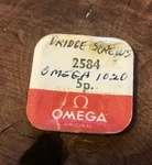 1970S Vintage Omega Seamaster Automatic Watch 1020 Bridge Screw Part #2584 Nos. Fixed Price $14.99.