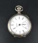 Nice Antique Illinois 18S 7J Sidewinder Pocket Watch 1892 Runs, Dueber Case. Fixed Price $265.00.