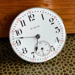 Elgin Grade 320 0S 7 Jewels Hunting Case Pocket Watch Movement Runs. Fixed Price $75.00.