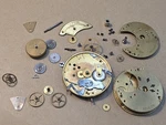 Waltham Model 18S 1883? Pocket Watch Movement Parts-escape & Train Wheels. Fixed Price $49.95.