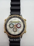 Citizen C050-088379K Yachting Timer Vintage Lcd Anadigi White Watch Parts. Fixed Price $79.99.
