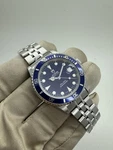 1998 Tudor Submariner Blue Dial 36MM Steel Automatic Jubilee Watch 75190 B+p. Fixed Price $4769.01.
