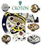 Croton Old, Antique, Vintage Winding Watch Movement For Parts Repair Verities. Fixed Price $29.84.