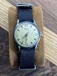 Vintage Wyler Incaflex Men Watch - Military Field 17 Jewels Runs Great. Fixed Price $55.00.