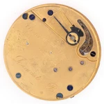Lancaster Elberon 18-SIZE Lever-set Antique Pocket Watch Movement, Ticks Bit. Fixed Price $95.00.