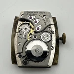 Lord Elgin Cal. 559 21J Watch Movement Dial, Hands & Crown - Good Balance Wheel. Fixed Price $23.00.