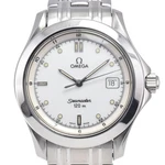 Omega SEAMASTER120M 2511.30 White Dial Quartz Men's Watch J#147468. Fixed Price $649.35.