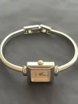Gucci Silver Analog Quartz Watch Buckle Clasp Women 80S Style. Fixed Price $256.71.