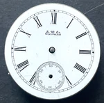 Antique 1889 Waltham Riverside 1882 Pocket Watch Movement Parts/repair 1S 15J. Fixed Price $39.95.