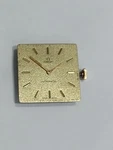 Omega Automatic Cal 683 18K Yellow Gold Dial Hands Crown W.movement 17J. Fixed Price $640.00.