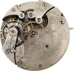 Antique 16 Size Longines Smyth & Ashe 17J Hunter Pocket Watch Movement Highgrade. Fixed Price $67.80.