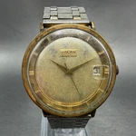 Vulcain Centenary Watch Men 36MM Gold Dial Tone Date Round Automatic Read!!. Fixed Price $116.99.