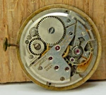 Vintage Benrus DN21 17 Jewel Men's Wrist Watch Movement With Dial Hands & Crown. Fixed Price $39.00.