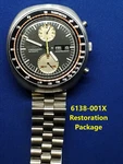 6138-001X Ufo Restoration Package: Your Seiko Chronograph. Crystal + Gaskets. Fixed Price $74.95.