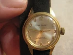 Paul Poiret Womens Vintage Watch 21 Jewels Leather Band Stainless. Fixed Price $20.00.