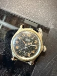 Vintage 1950'S 60'S Wyler Incaflex Black Watch Dial Case Movement 1023 2603. Fixed Price $39.99.