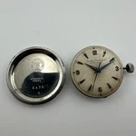 Girard Perregaux Gyromatic 47 Ae 358 - 17 Jewels Watch Movement & Case Back. Fixed Price $125.00.