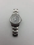 Vtg Victorinox 1884 Swiss Army Officers Watch Women 33MM Silver Tone Date 6.5". Fixed Price $65.97.