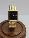 Seiko Men's Vintage Day/date Gold Tone Quartz Watch 7N33-5011 R- Read. Fixed Price $100.00.