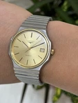 Longines Octagon Watch 4378 Quartz Mens 35MM Swiss Made. Fixed Price $399.00.