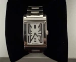 Bulgari Rettangolo Stainless Steel Watch RT45S. Fixed Price $799.00.