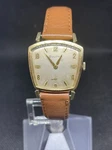 Vintage Mens 1960 Bulova 17J "american Eagle" Asymetrical Serviced & Stunning. Fixed Price $325.00.