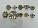 Lot Of 10 Watch Movements Variety Brands Some Working Not - For Parts. Fixed Price $29.00.